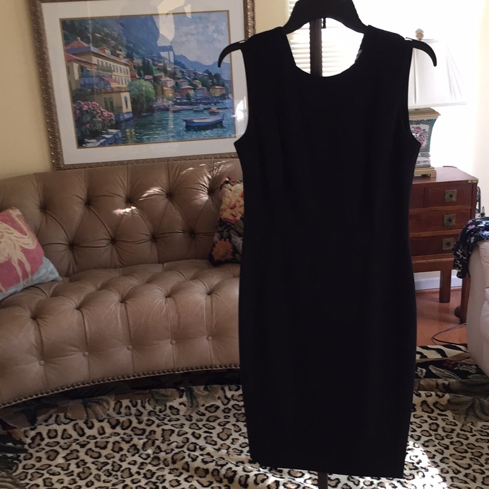 Black straight CK dress size 6.